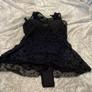 Black one piece swimsuit Torrid